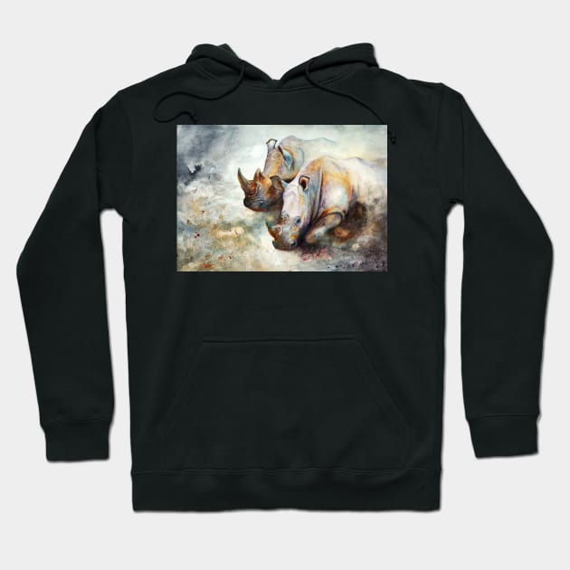 Thunderstruck Hoodie by Mightyfineart